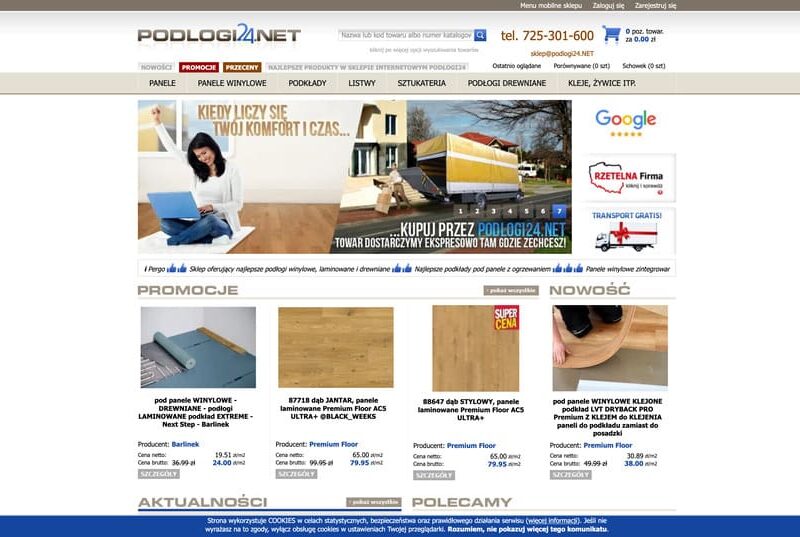 Sklep z panelami podłogowymi - wybierz najlepszą podłogę dla swojego domu