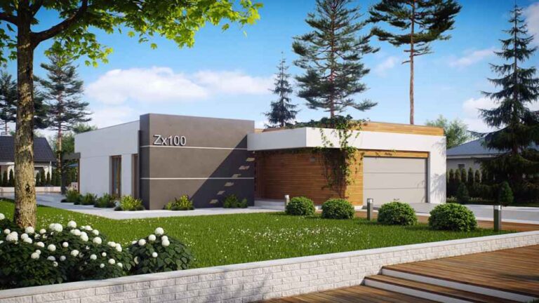 10 ciekawych projektów domów do 130 m² – funkcjonalność i nowoczesny design